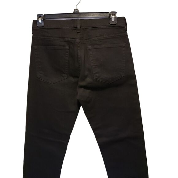 Everlane Black Authentic Stretch Mid Rise Skinny Jeans Womens 32x32 - Picture 10 of 13